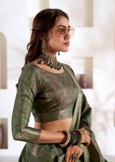 Rajpath violet silk surat textile market sarees  - wholesale export